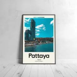 Patty Poster - Oil Painting Technique | Asian Wall Art | & Printed Travel Prints | Animalistic Home Decor