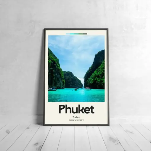 Pocket Poster - Oil Painting Technique | Asian Wall Art | & Printed Travel Prints | Animalistic Home Decor