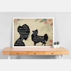 Pomeranian Girl Therapist Best Friend You Are Not Just A Papilion Dog