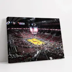 Portland Trail Blazers Canvas | Mode Center Wall Art | Basketball Stadium Poster | Sport Wall Art | Nba Print Poster | Framed Wall Art