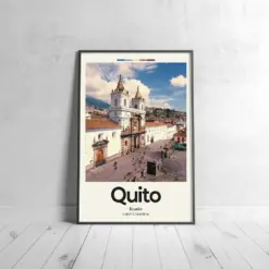 Quite Poster - Oil Painting Technique | South American Wall Art | & Printed Travel Prints | Animalistic Home Decor