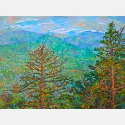 Ranges Near Arnold Valley Art Original I Oil Impressionist Painting By Award Winner Kendall Kessler