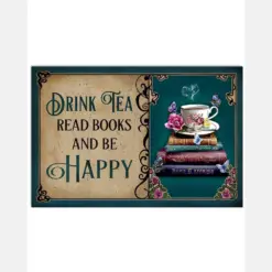 Reading Drink Tea Read Books