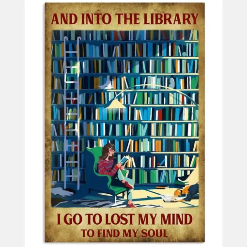 Reading Girl And Into The Library Lost My Mind