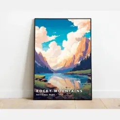 Rocky Mountain National Park Art Print | Landscape Decor | Scenic Wall Art | Wilderness Beauty Gift Holiday Gift Birthday Gift