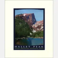 Rocky Mountain National Park Wallet Peak Artwork By Julie Level