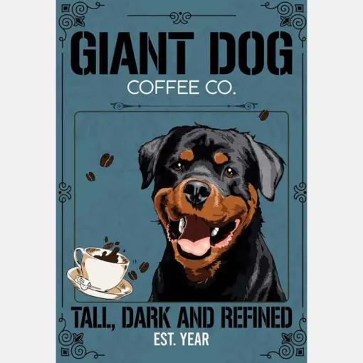 Rottweiler Dog Coffee Company