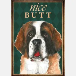 Saint Bernard Nice Butt Vintage