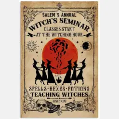 Salem Annual Witch Seminary Vintage