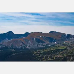 Scenic View In Rocky Mountain National Park Rocky Mountain Art Rocky Mountain Canvas Rocky Mountain Poster Print