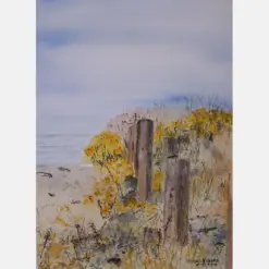 Seashore Painting Beach Of Dune By The