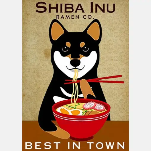 Shiba Inu Dog Ramen Best In Town Dog Lover
