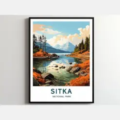 Sita Travel Print Wall Art Sita Wall Hanging Home Decor Sita Gift Art Lovers National Park Art Poster