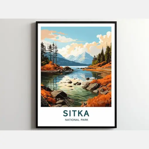 Sita Travel Print Wall Art Sita Wall Hanging Home Decor Sita Gift Art Lovers National Park Art Poster