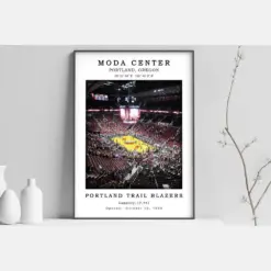 Soda Center Stadium Canvas Poster | Soda Center Print Poster | Framed Canvas Poster | Stadium Print | Nba Basketball Gift