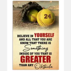 Softball Believe In Yourself