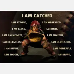 Softball I Am A Catcher