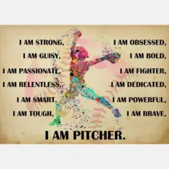 Softball I Am A Pitcher