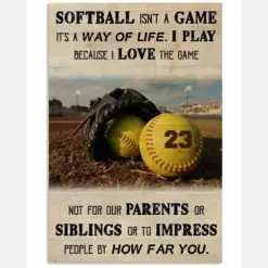 Softball Isn't A Game