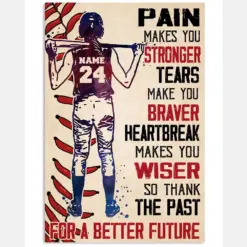 Softball Pain Makes You Stronger