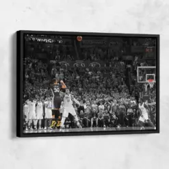 Stephen Curry Game Winner Is Ok Poster Golden State Warriors Basketball Hand Made Poster Canvas Print Wall Kids Art Man Cave Gift Home Deco