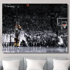 Stephen Curry Poster Stephen Curry Canvas Wall Art Basketball Fan Gift Stephen Curry Print Art Sports Art Men Cave Decor