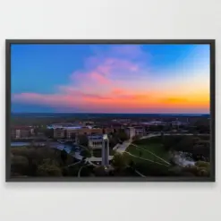 Stunning Sunset - Best Selling Print - University Of Kansas