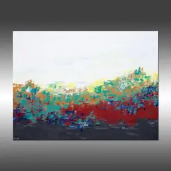 Sunrise Vista - Large Original Abstract Painting Landscape Canvas Art Modern Contemporary