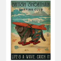 Surfing Club British Shorthand