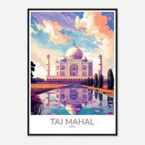 Taj Ivory Marvel Of Agra Taj Mahal India’s Jewel Captured In Wall Art