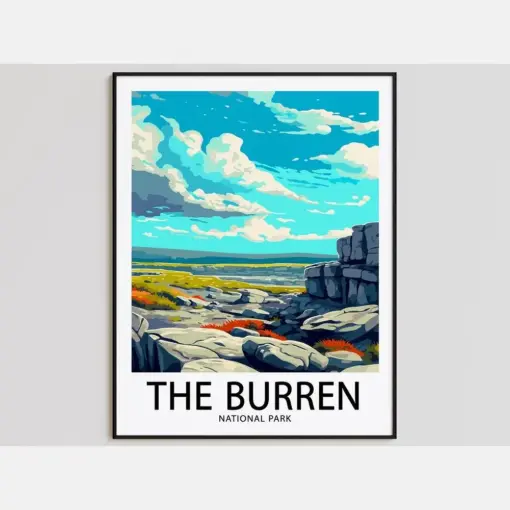 The Burden Travel Poster The Burden Print National Park Art Print The Burden Gift The Burden Wall Art The Burden Artwork National Park Decor