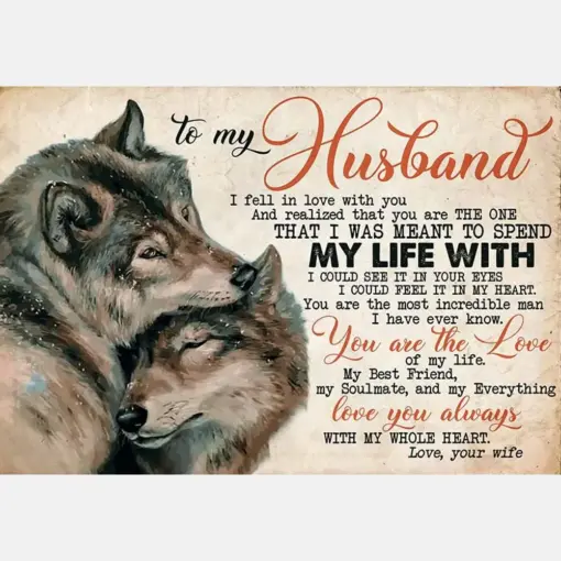 To My Husband I Fell In Love With You Wolf Quotes
