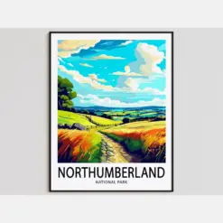 Travel Poster Print National Park Art Print Gift Wall Art Artwork