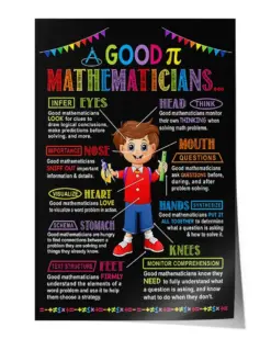 Good Mathematicians Poster - Satin Portrait Poster