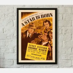 Vintage A Star Is Born Movie Poster Professionally Printed Classic Movie Poster