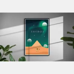 Vintage Abyss Posters Abyss Posters Decor Wall Art 4 Sizes Vintage Abyss Travel Posters Print