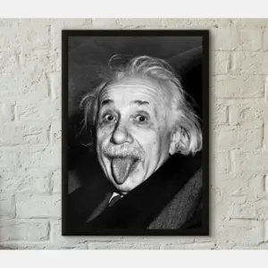 Vintage Albert Einstein Poster Print Professionally Printed Albert Einstein Poster