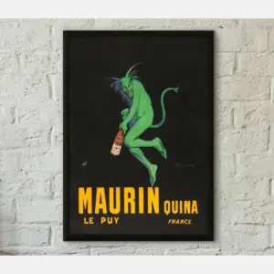 Vintage Alcohol Poster Print Marin Quinn Alcohol Professionally Printed Advertising Poster