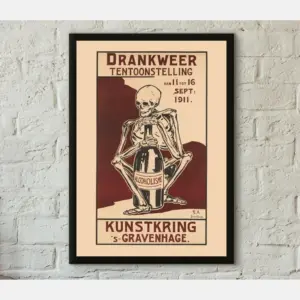 Vintage Ant Alcohol Poster Print Professionally Printed Advertising Poster