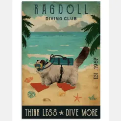 Vintage Diving Club Ragdoll