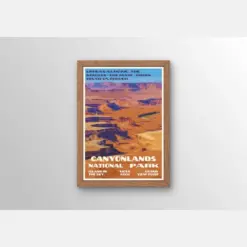 Vintage National Park Poster National Park John Muir Poster National Park Wall Decor Wall Art Vintage Poster Wa