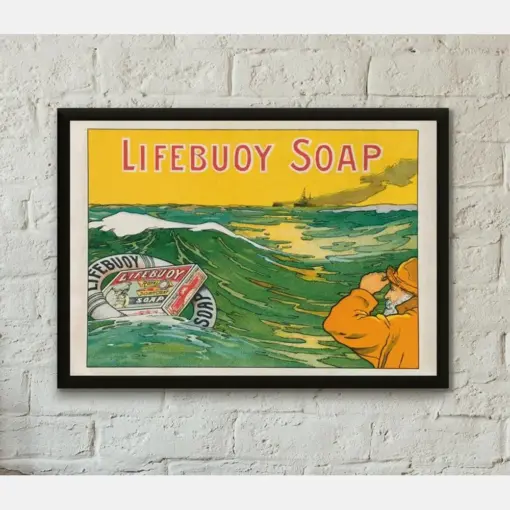 Vintage Soap Poster Print Professionally Printed Advertising Poster