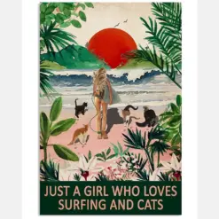 Who Loves Cats Surfing