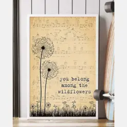 Wildflowers Song Lyrics Vintage Portrait