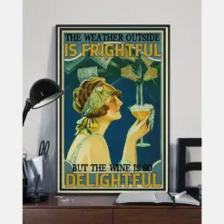 Wine Loves Canvas Prints The Wine Is So Delightful Vintage Wall Art Gifts Vintage Home Wall Decor Canvas