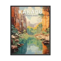 Xanadu National Park Poster Art Print Retro National Park Gifts