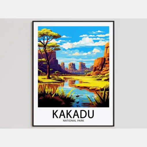 Xanadu Travel Poster Xanadu Print National Park Art Print Xanadu Gift Xanadu Wall Art Xanadu Artwork National Park Decor