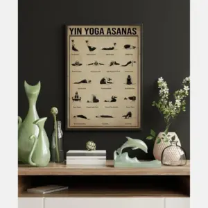 Yin Yoga Bananas Knowledge Vertical Poster