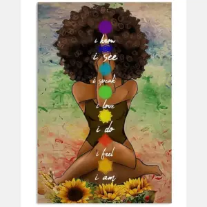 Yoga African American Wall Art