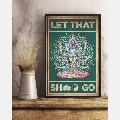 Yoga Girl Hands Let That Shit Go